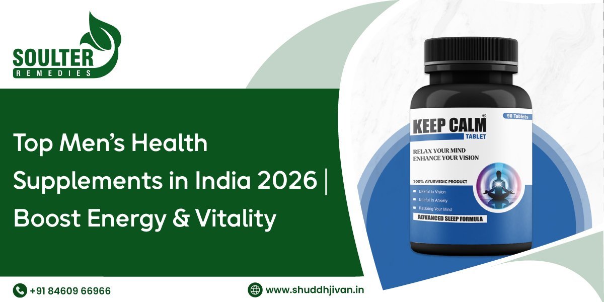 Top Men’s Health Supplements in India 2026 | Boost Energy & Vitality