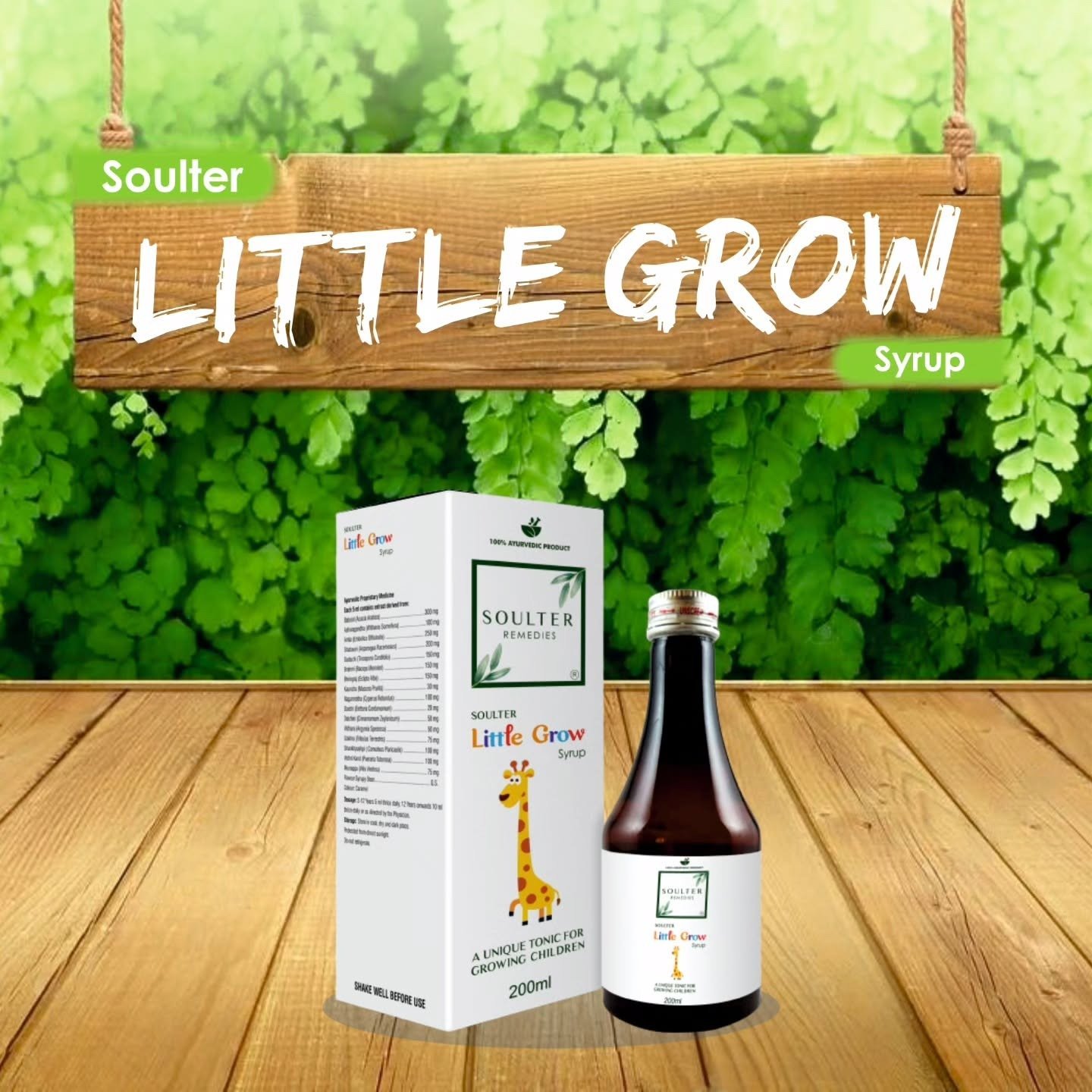 Soulter Little Grow Syrup (200 ml)