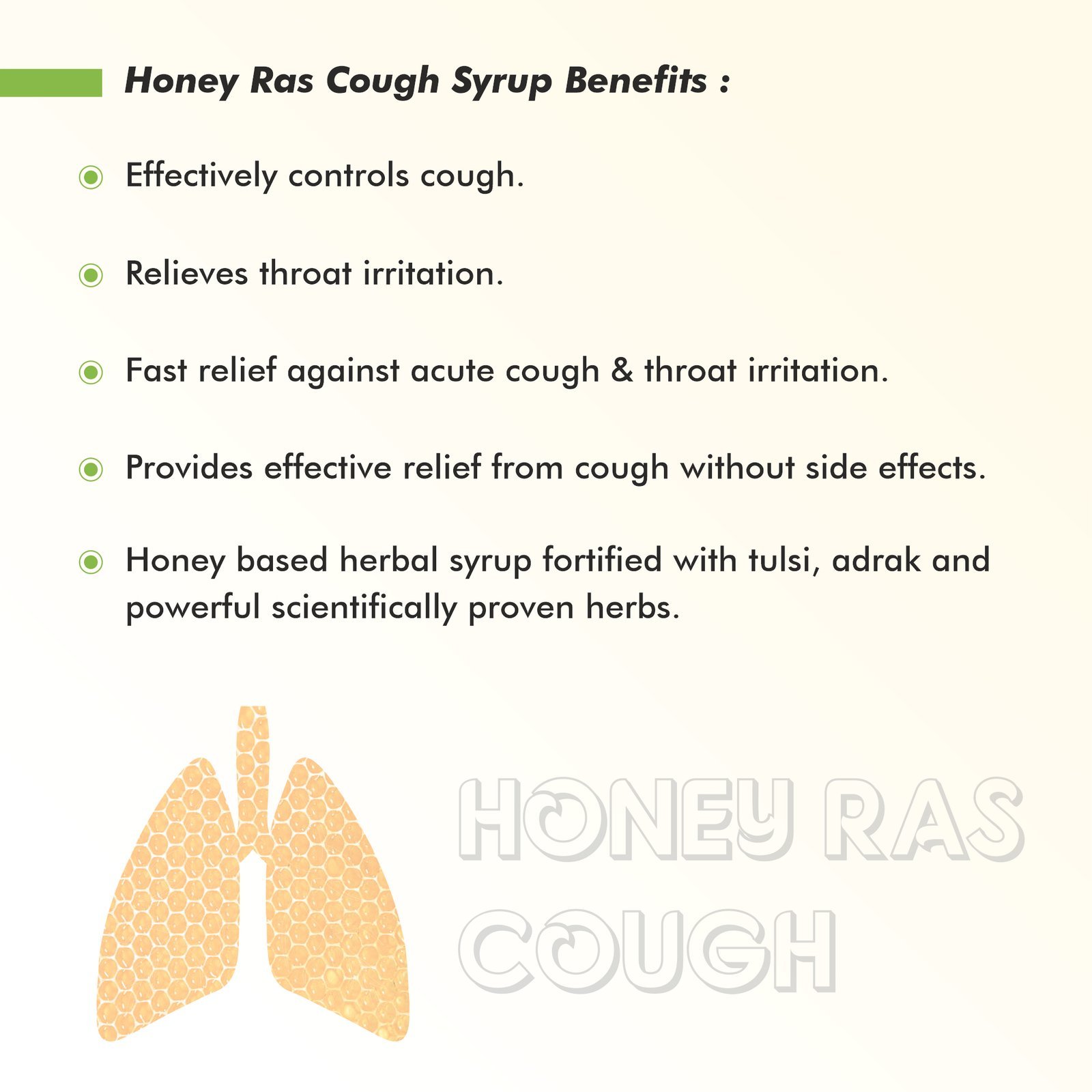 Honey Ras Cough Syrup (100 ml)