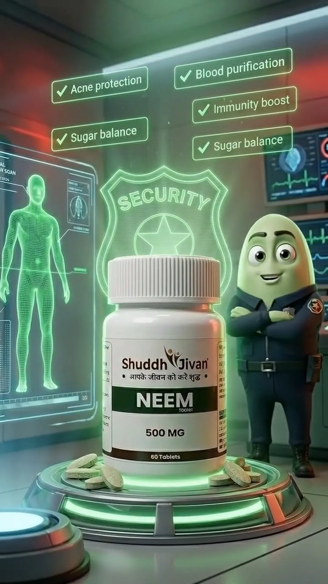 Neem Tablet (60 Tabs)