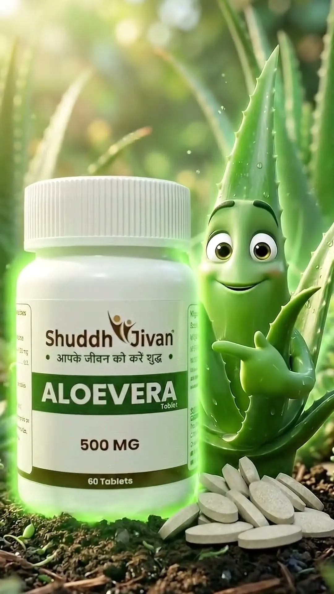 Aloe Vera Tablet (60 Tabs)