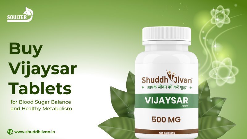 Buy Vijaysar Tablets for Blood Sugar Balance and Healthy Metabolism