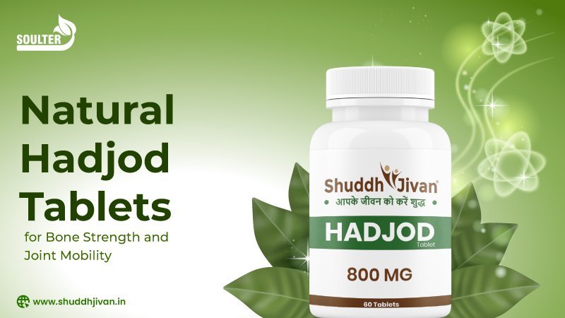 Natural Hadjod Tablets for Bone Strength and Joint Mobility