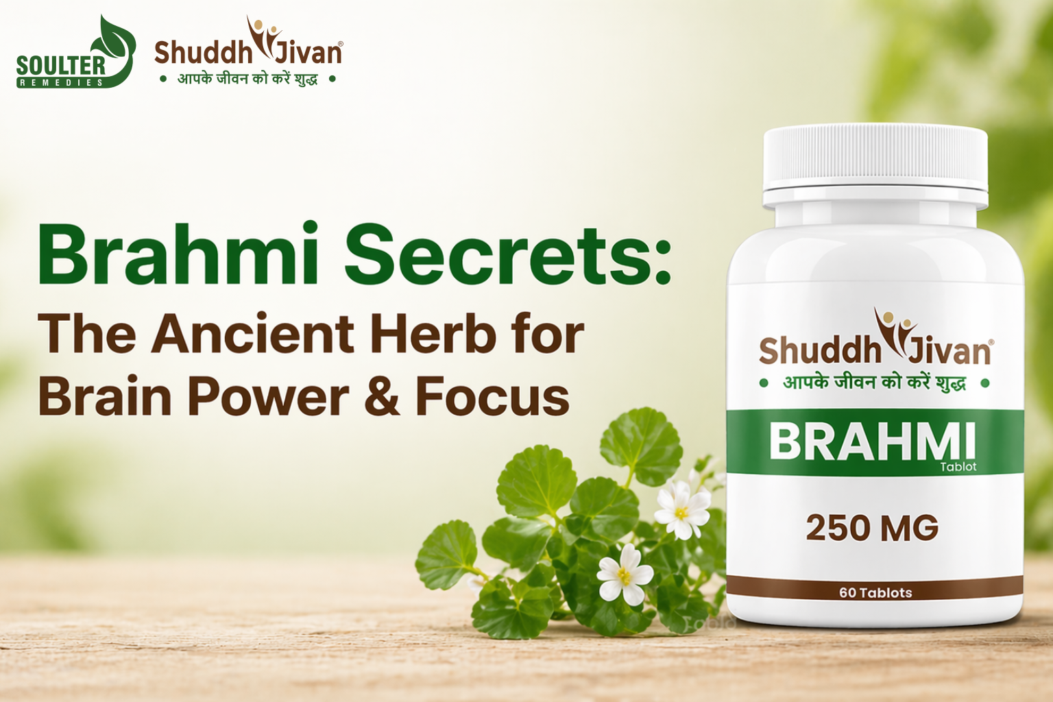 Brahmi Secrets: The Ancient Herb for Brain Power & Focus