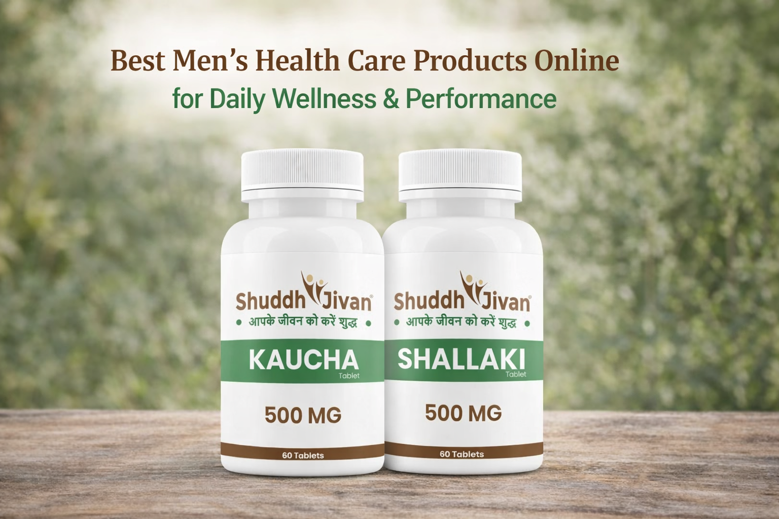 Best Men's Health Care Products Online for Daily Wellness & Performance