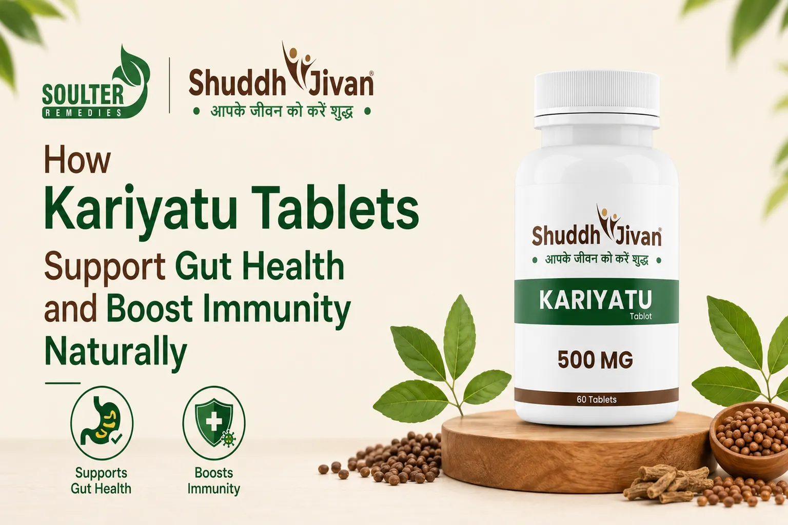 How Kariyatu Tablets Support Gut Health and Boost Immunity Naturally
