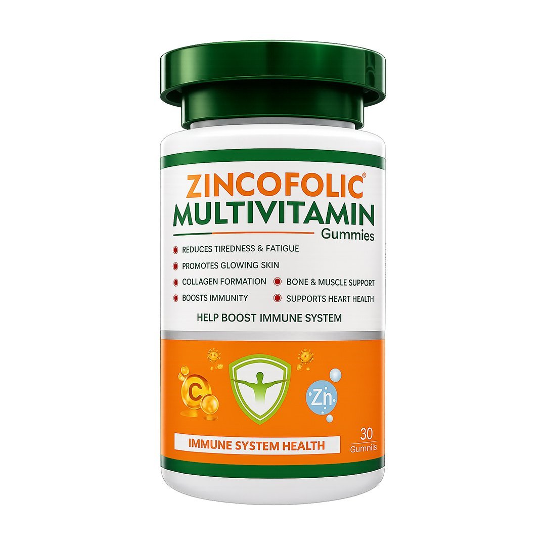 ZINCOFOLIC Multivitamin Gummies
