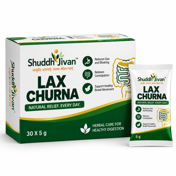 Shuddhjivan Lax Churna (30 x 5 g Sachets)